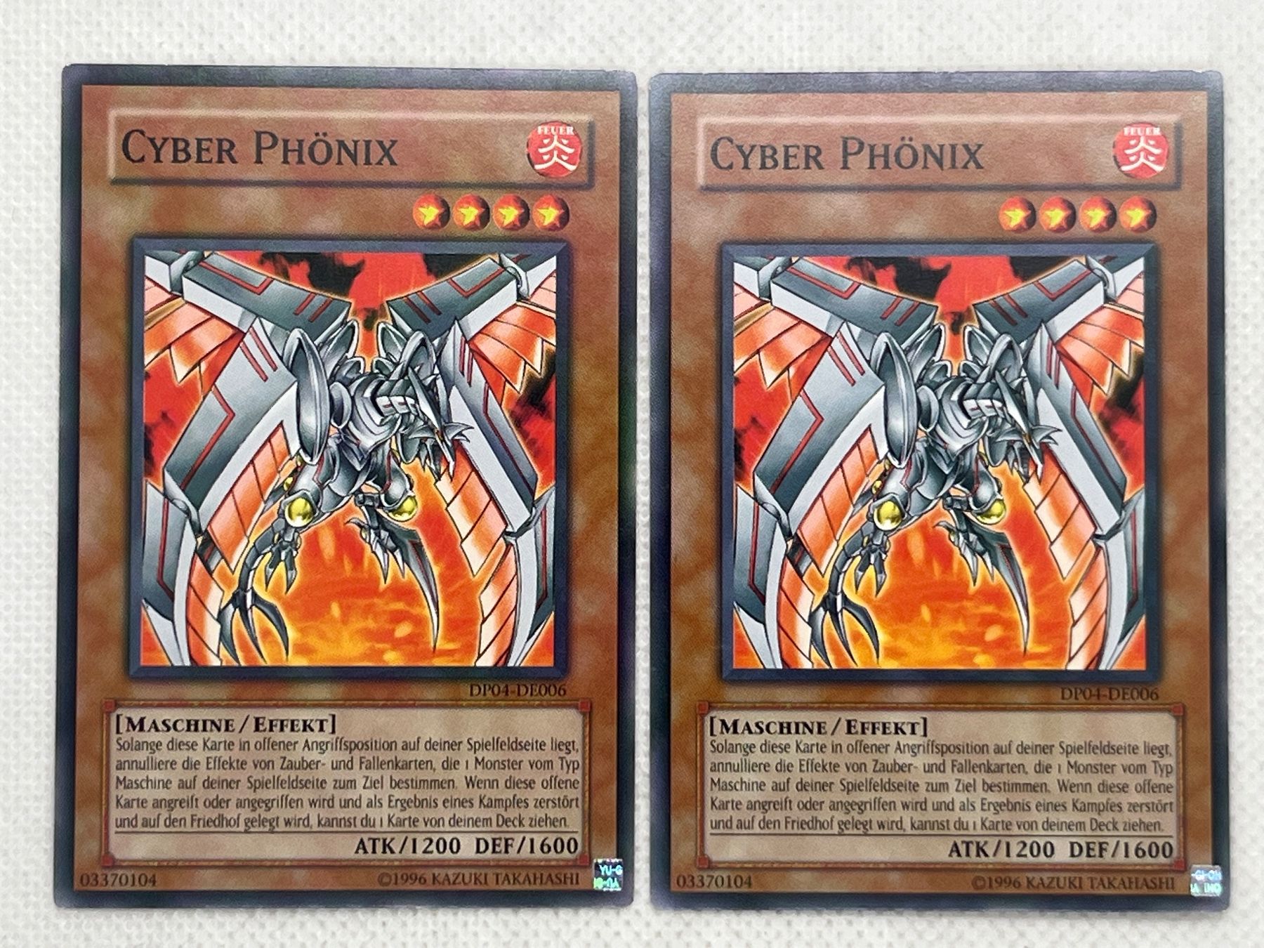 Yugioh Carte collezionabili: 2x Cyber Phönix DP04-DE006 – Usato da Hinterkappelen venduto da Kim1992
