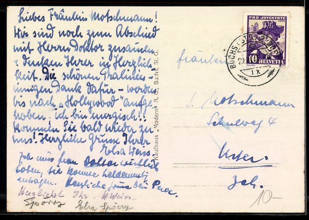 Cartoline postali: AK Werdenberg, Städtchen u. Schloss Werdenberg – Usato da Berlin venduto da bartko-reher 1