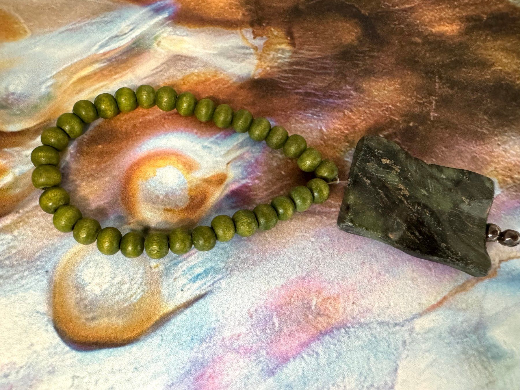 Altri gioielli: Gebetskette Holz/Eldarit. – Nuovo (secondo la descrizione) da Biberist venduto da tl-schmuck