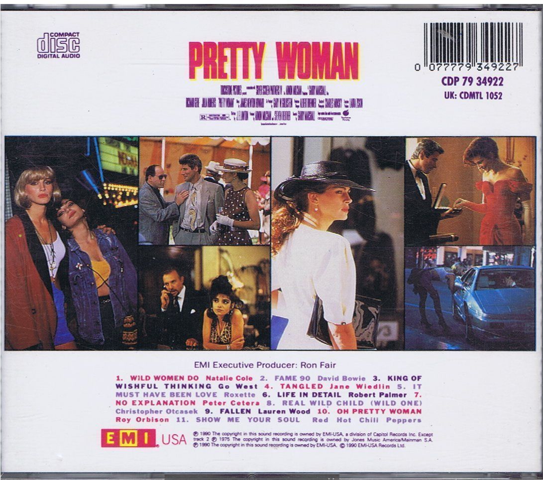 CD: Pretty Woman / Original Motion Picture Soundtrack – Usato da Unterengstringen venduto da Lastchance 1