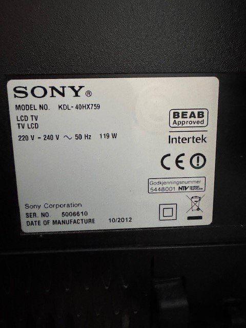 Sony Televisori: Télévision Sony Bravia LCD – Usato da Crissier venduto da Schtonic 4
