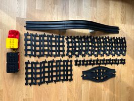 LEGO DUPLO Train 925 avec locomotive wagon et nombreux rails