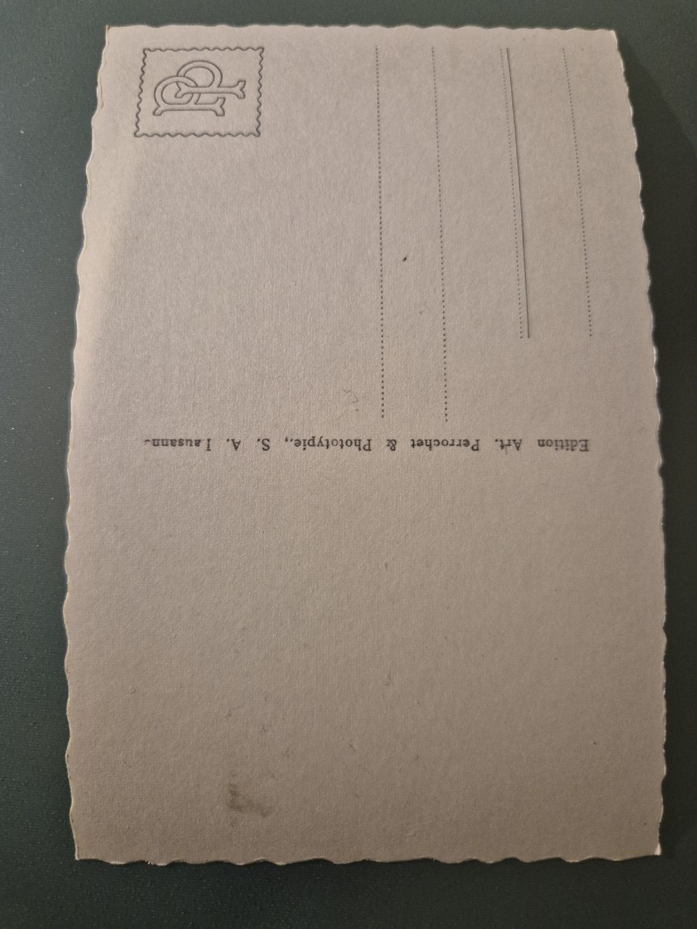 Cartoline postali: Val Ferret, Chalet "Le Clou" – Usato da La Sarraz venduto da Pelletf 1