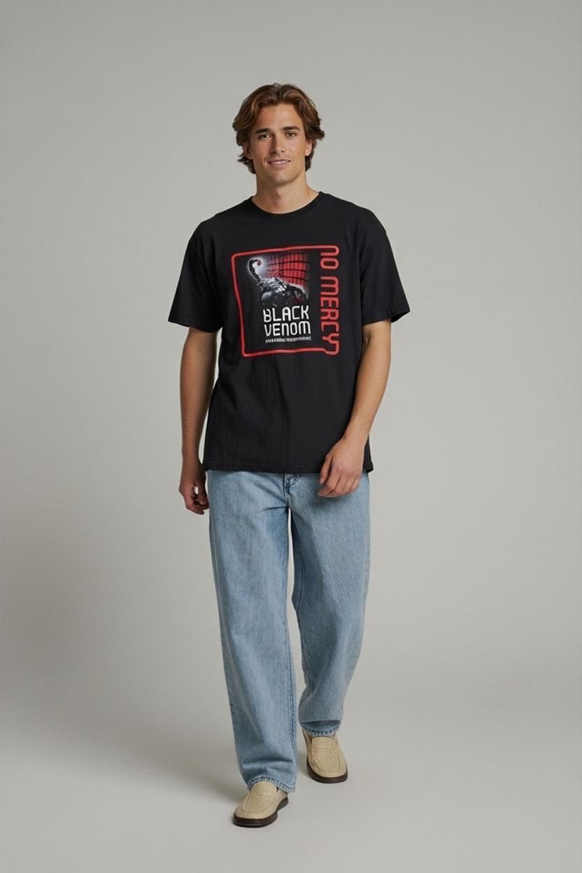 T-shirt: Black Venom/Polyfibre T-Shirt - Größe L – Usato da Zug venduto da vinokilo