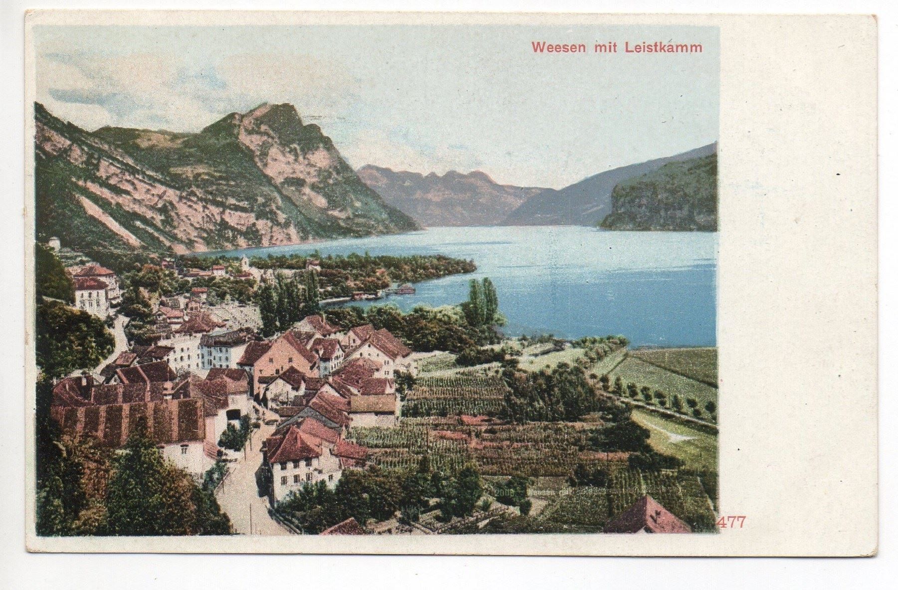 Cartes postales: WEESEN mit Leistkamm – Neuf (Voir description) à Jona par philajona