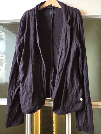 Opus Jacke / Blazer Gr. 38 aubergine