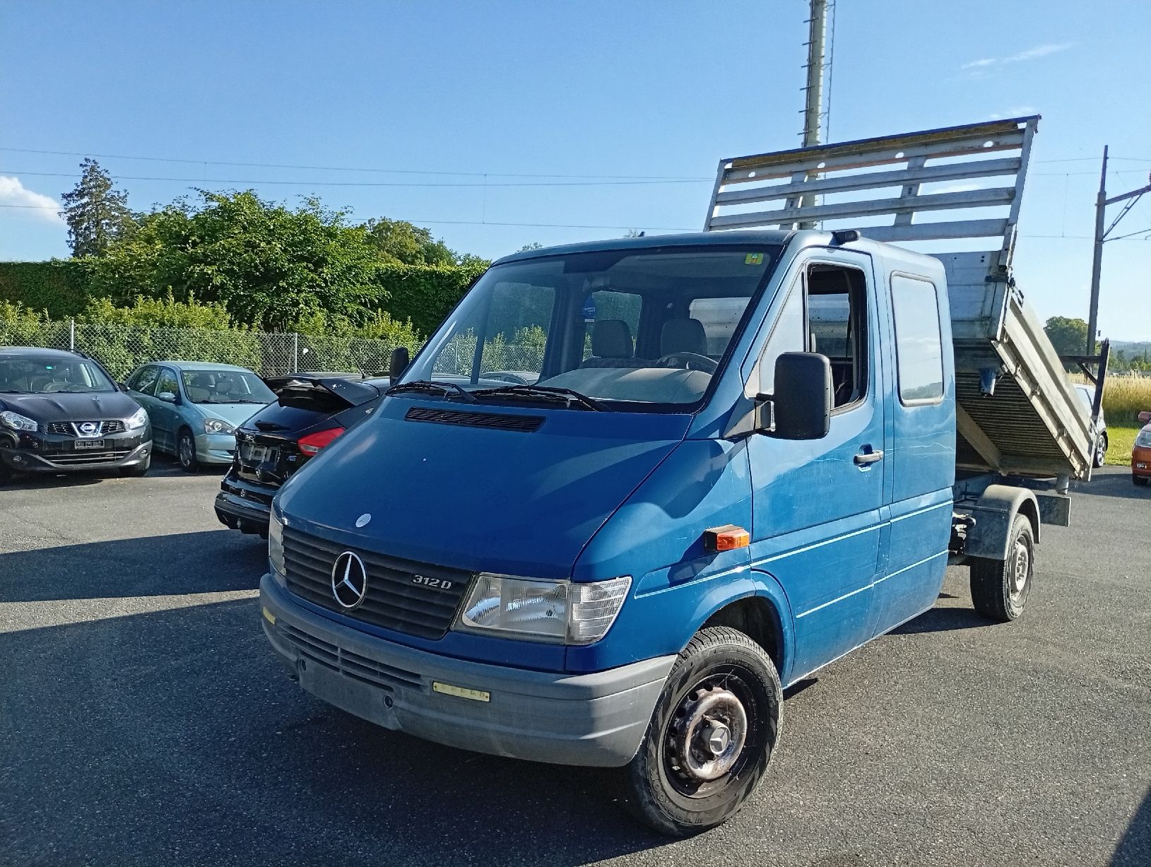Mercedes-Benz Camions: mercedes 312D  basculant /076 7 666 555 – D'occasion à Bern par mhd_6qrq 4