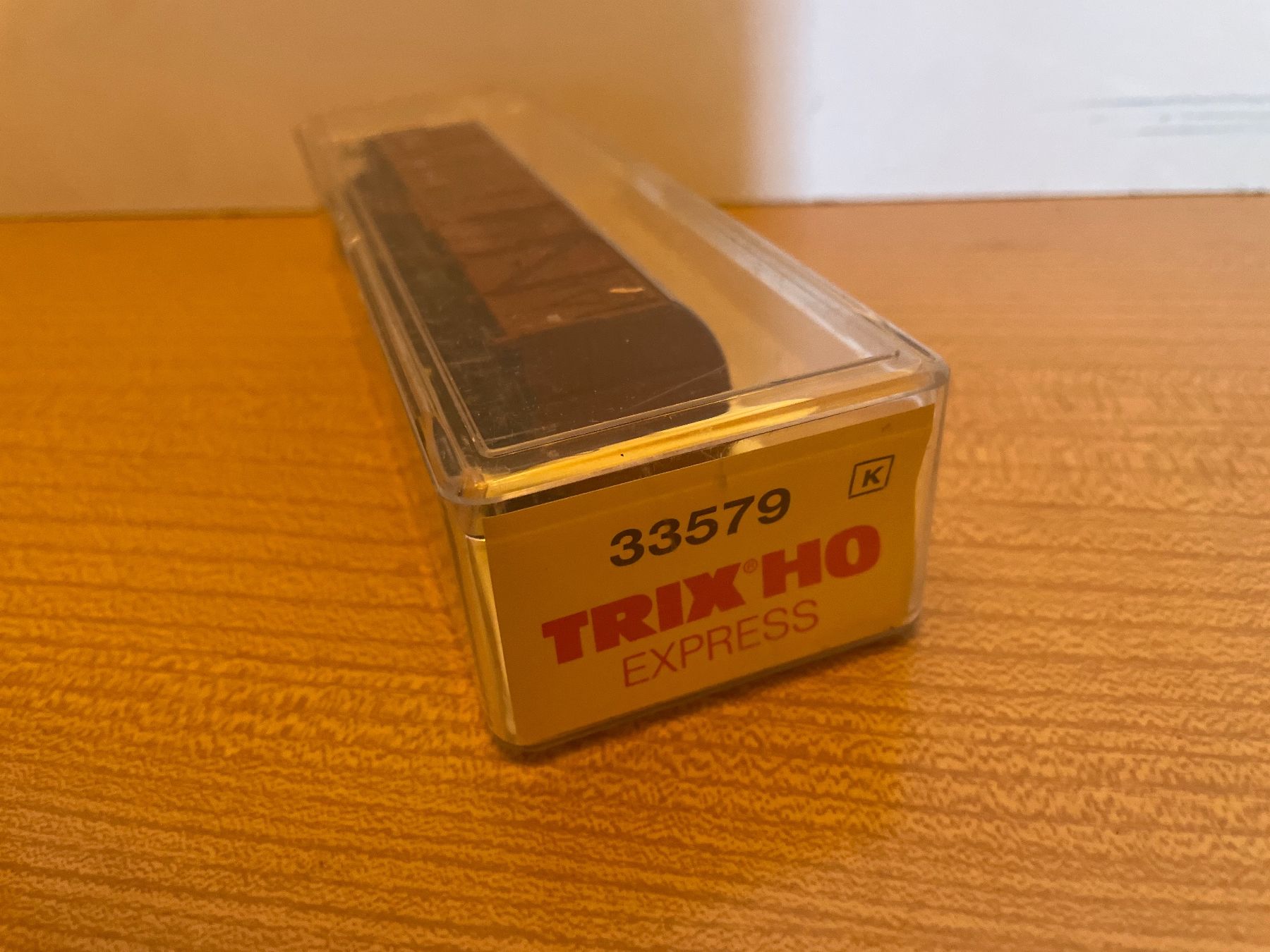 Trix Modellini di ferrovie: Trix Express H0 33579 K Güterwagen braun – Usato da Suhr venduto da Daneli7 5