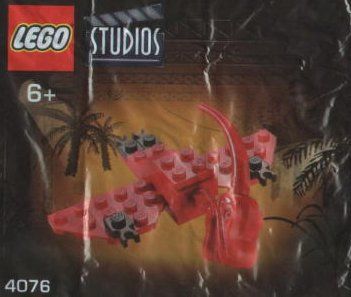 Lego Giocattoli: Lego Studios 4076 Pteranodon polybag, Japan – Nuovo e nell'imballaggio originale da Vallamand venduto da Minifigure