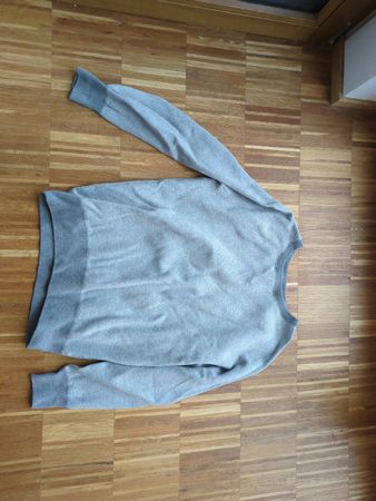 ARKET Herren Pullover Baumwollmischung Grau Grösse S Top!