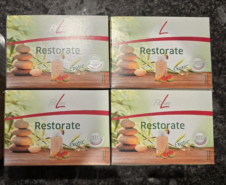 4x Fitline Restorate Exotic, Originalverpackt bis 2026 (Neu und ...