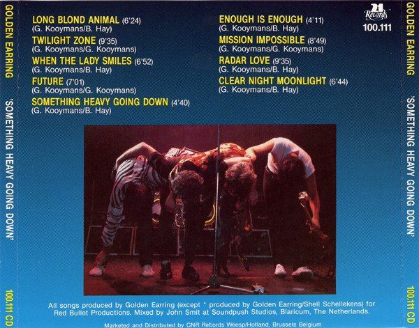CD: Golden Earring: Something heavy going down CD – Nuovo (secondo la descrizione) da Steinhausen venduto da Vilivinili 1