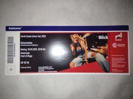SARAH CONNOR TICKET ** ZÜRICH HALLENSTADION ** 2026 **