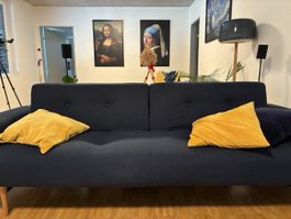 Innovation Living Ample Lounge Schlafsofa – Dunkelblau
