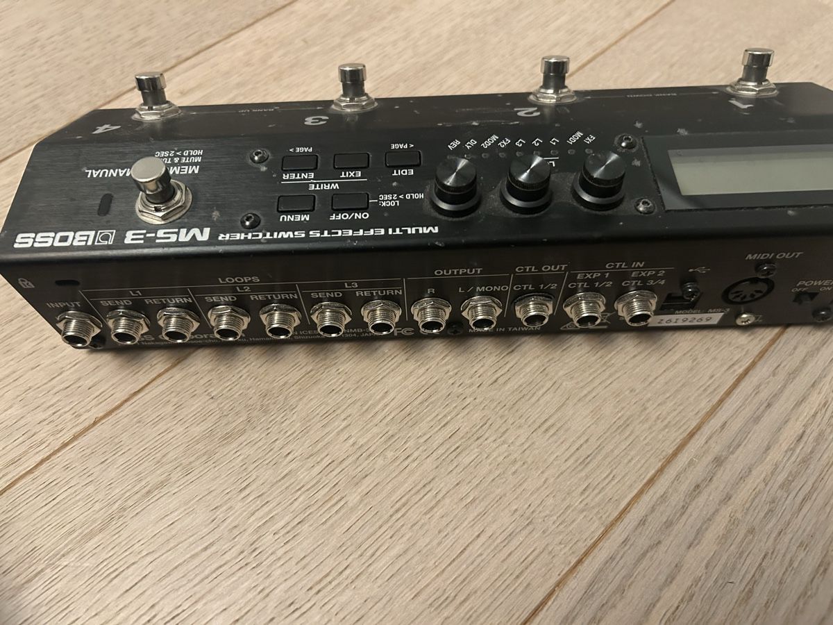Strumenti musicali: Boss MS-3 Multi Effects Switcher – Usato da Unterentfelden venduto da Riab08 1