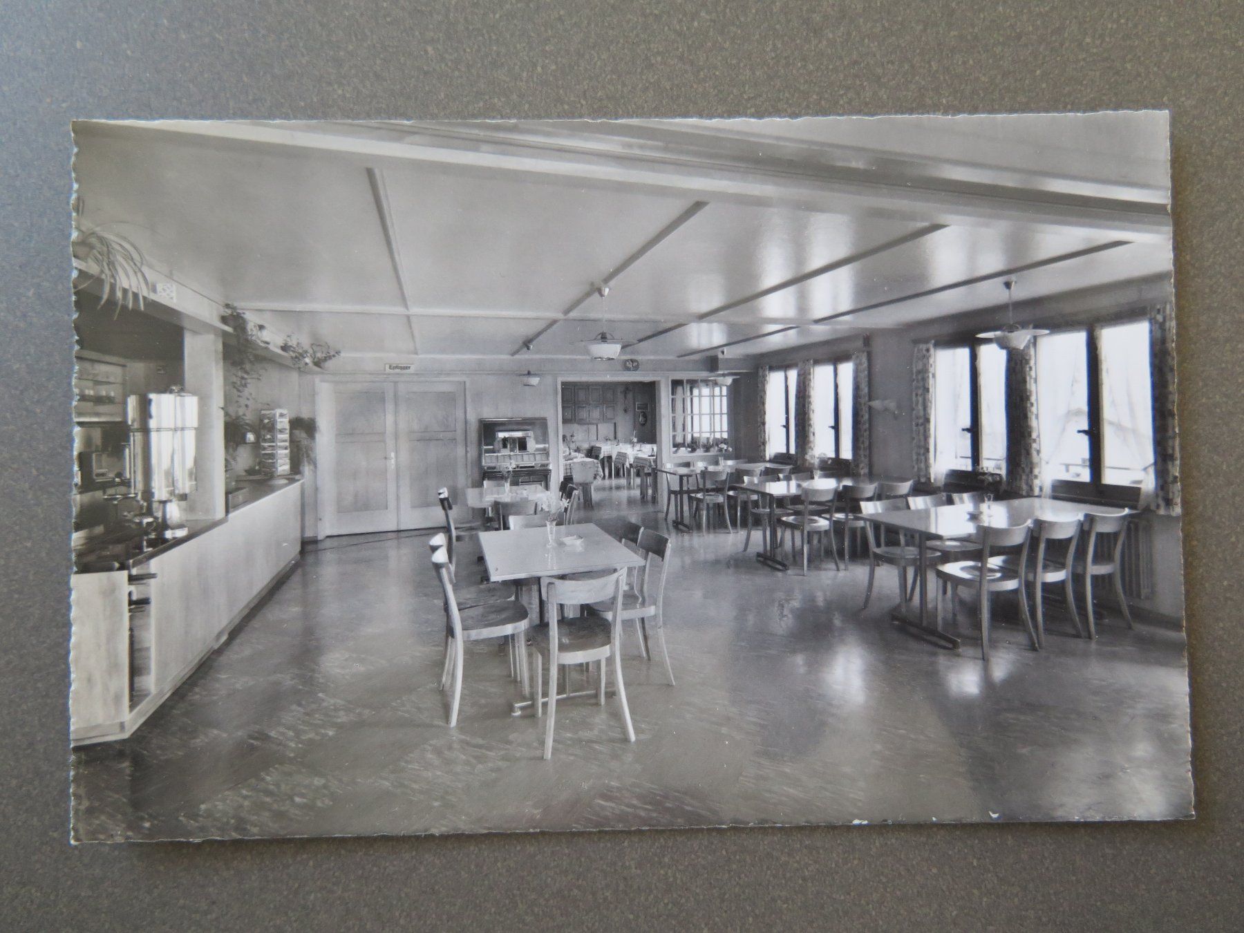 Ansichtskarten: STOOS - GASTHAUS ALPENBLICK - INNENANSICHT – Gebraucht aus Wittenbach von lipasal