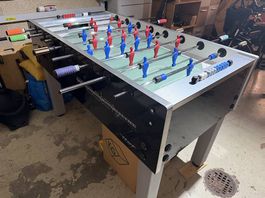 Tischfussballkasten Töggelikasten Garlando Master Champion