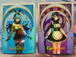 Genshin Impact - 2 cards - UR - Foil - Waifu/husbando