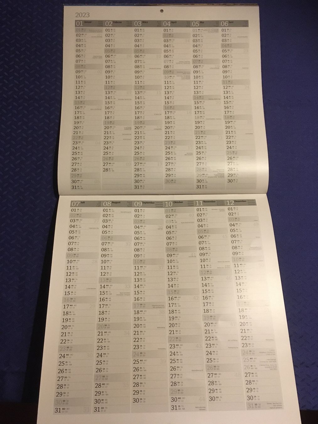 Calendari: Kalender 2023 – Nuovo (secondo la descrizione) da Sattel venduto da usch6417 4