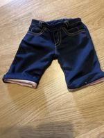 Soft doll jeans in dark blue, pink inside
