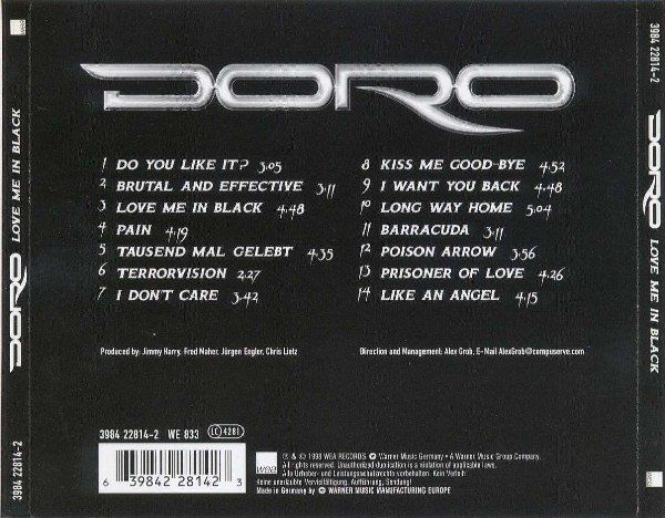 CD: Doro – Love Me In Black – Usato da Gingins venduto da Demonseed 1