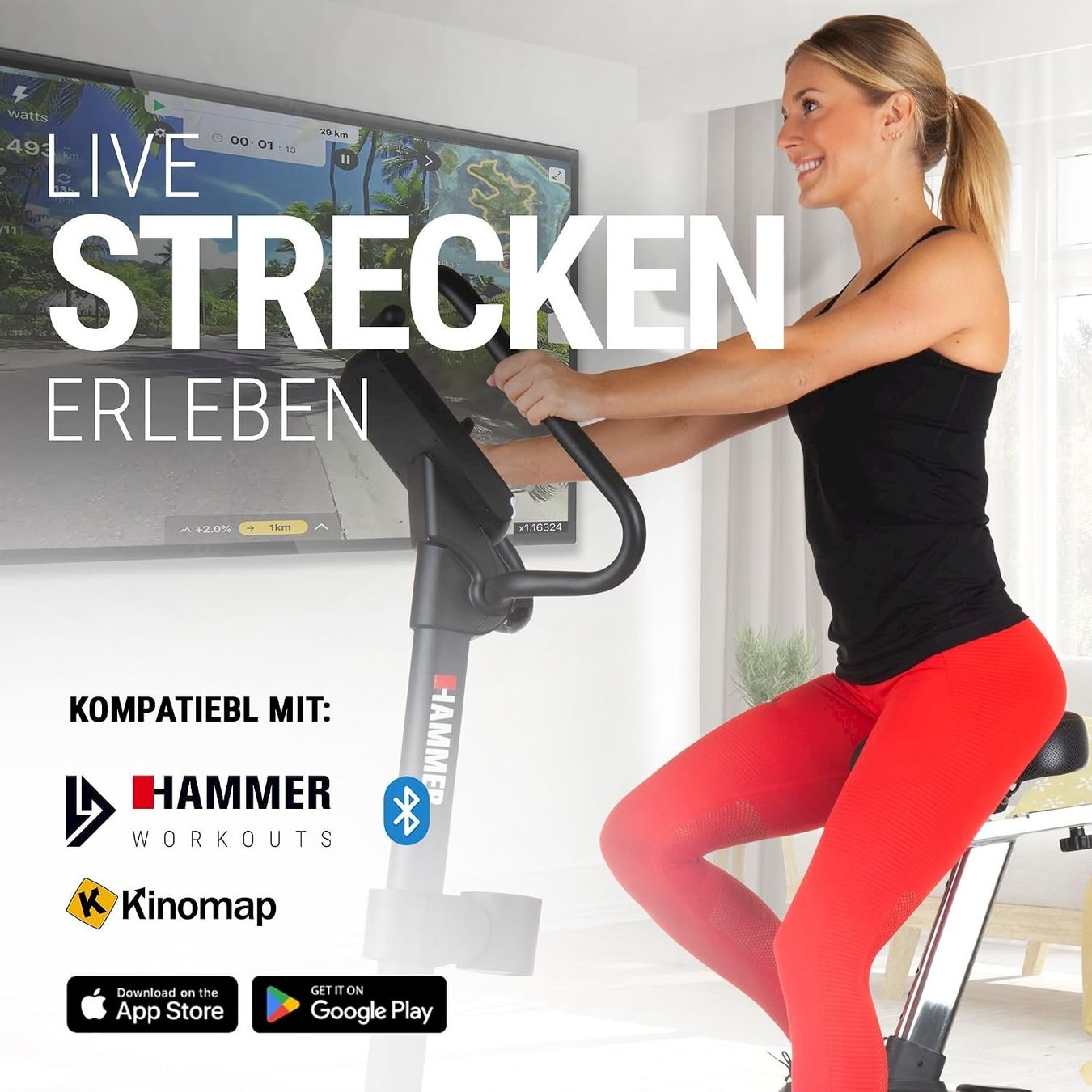 Hometrainer: Hammer Cardio Motion BT Ergometer – Neu und originalverpackt aus Bottighofen von zaap 7