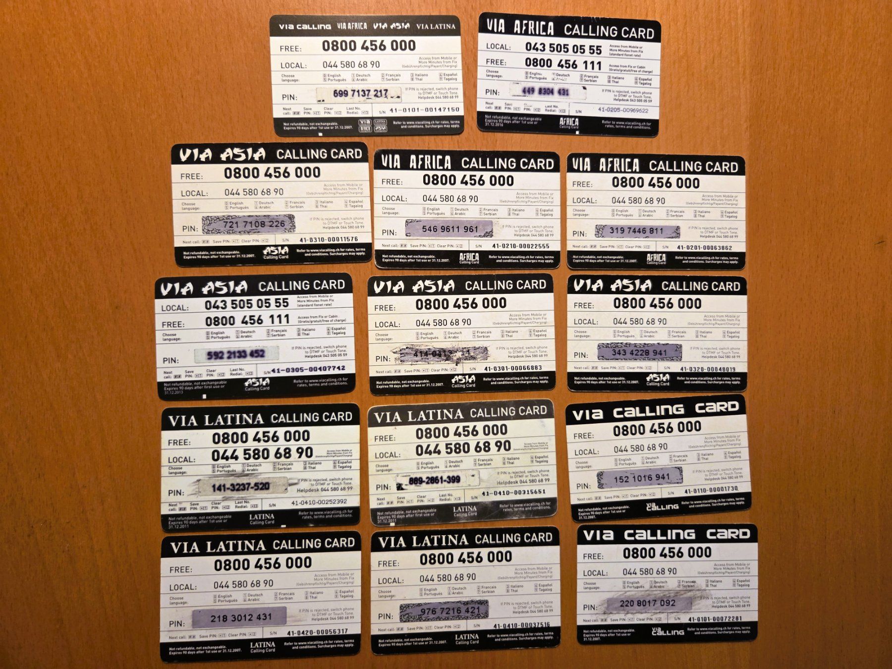 Schede telefoniche: DIVERSE - PREPAID - SCHWEIZ – Usato da Brüttisellen venduto da Nighttrain 1
