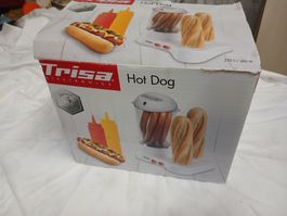 Trisa Hot Dog Maker weiss 380W in Originalverpackung