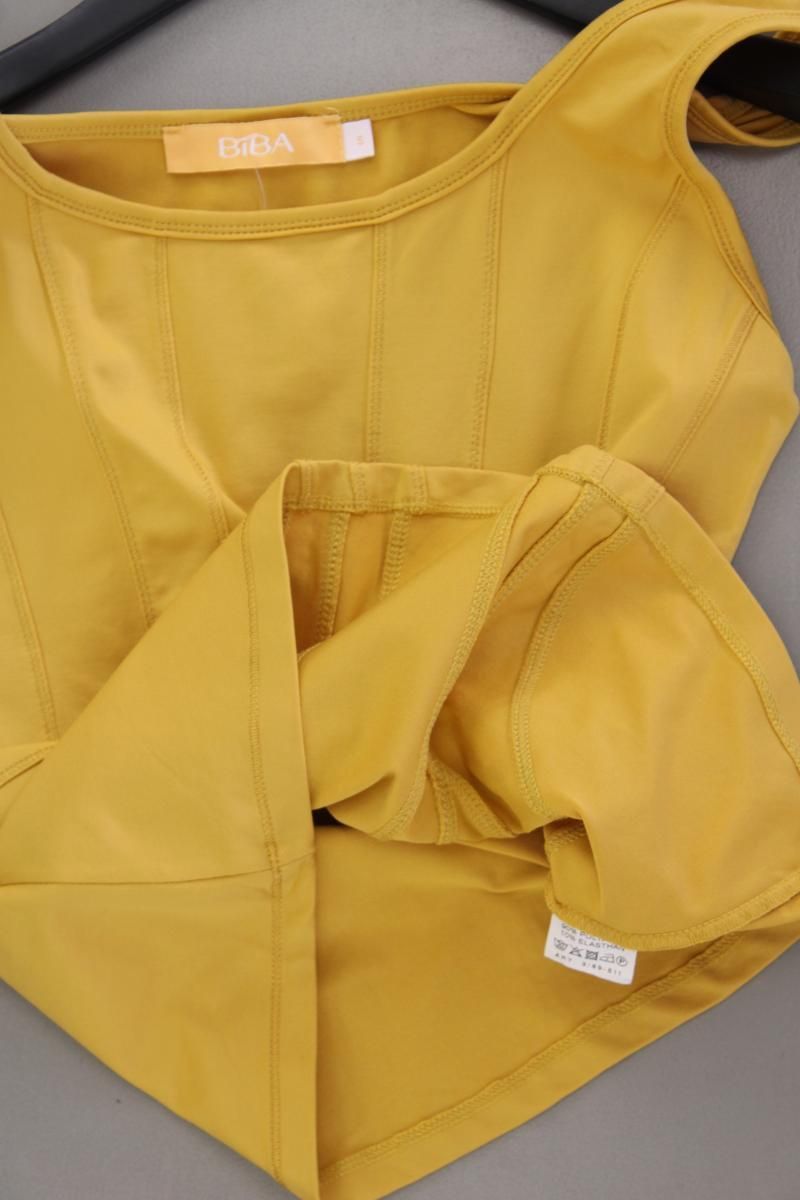 Tops: Biba Trägertop Gr. S gelb aus Polyamid – Gebraucht aus Neustadt an der Waldnaab von SecondLifeFashion 2