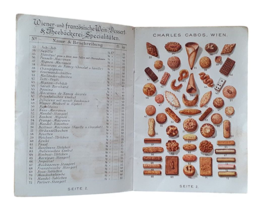 Documenti: Werbung Katalog Bäckerei um 1889 – Usato da Mörschwil venduto da aik_x8mc 8