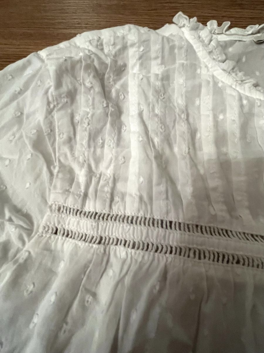Esprit Blusen: Schöne weisse Bluse / Country / Cottage Core / romantisch – Neu (gemäss Beschreibung) aus Biel/Bienne von LadyDita 4