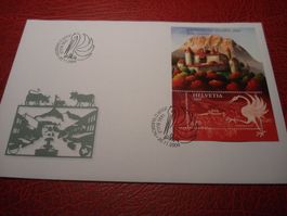 FDC Block Tag der Briefmarke 2009, Bulle