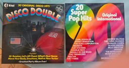 Disco Double & Super Pop Hits Vinyl- Raritäten!🎶🎧🎶
