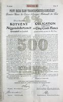 Pester Erster Vaterländischer Sparkassa-Verein - 1910