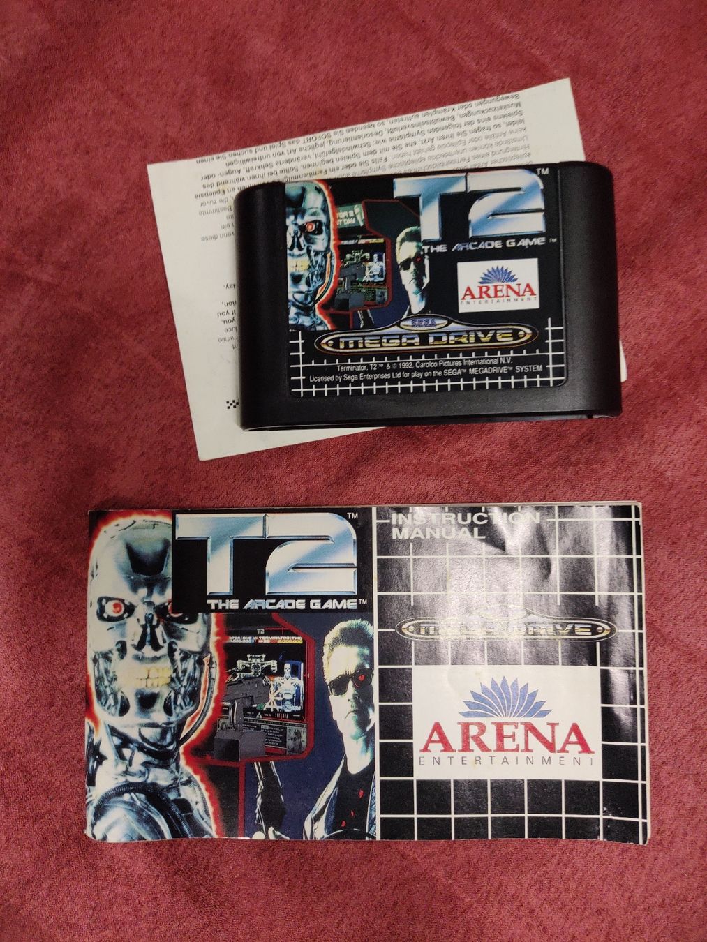 Sega Jeux: T2 Terminator 2 - Mega Drive - – D'occasion à Fribourg par PastGame