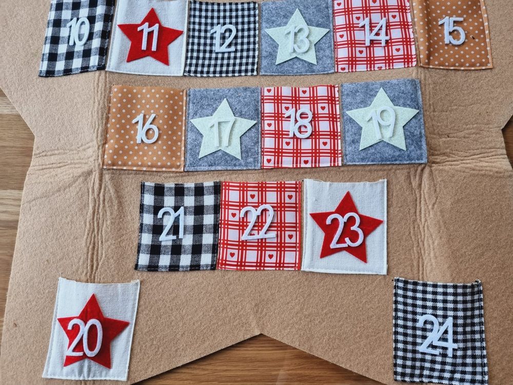 Adventskalender DIY, zum selber Füllen Kaufen auf Ricardo