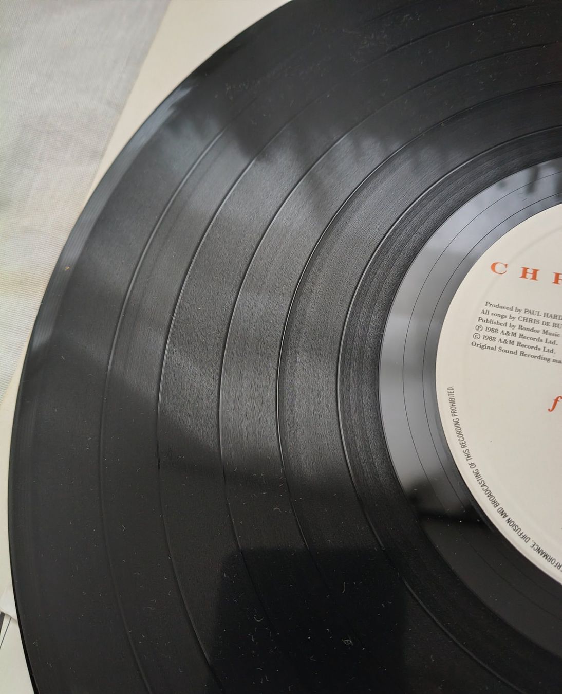 Dischi in vinile: LP "CHRIS DE BURGH - flying colours" – Usato da Binningen venduto da mar_2jlr 8