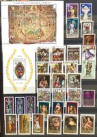 Briefmarken ** mit dem Thema Religion und Weihnachten ( 2 )