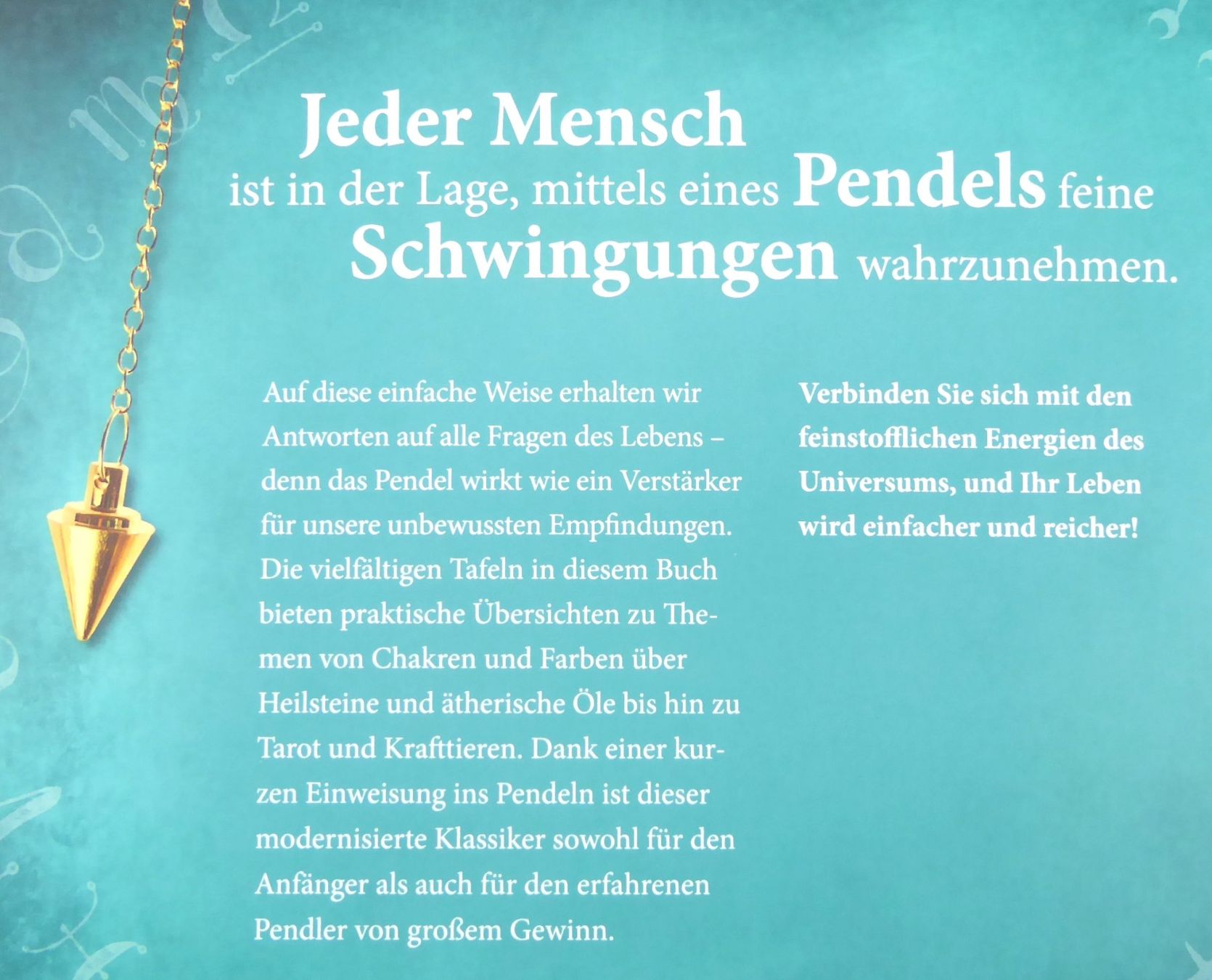 Libri: Pendel-Welten – Nuovo e nell'imballaggio originale da Mauren venduto da Yeelen 3