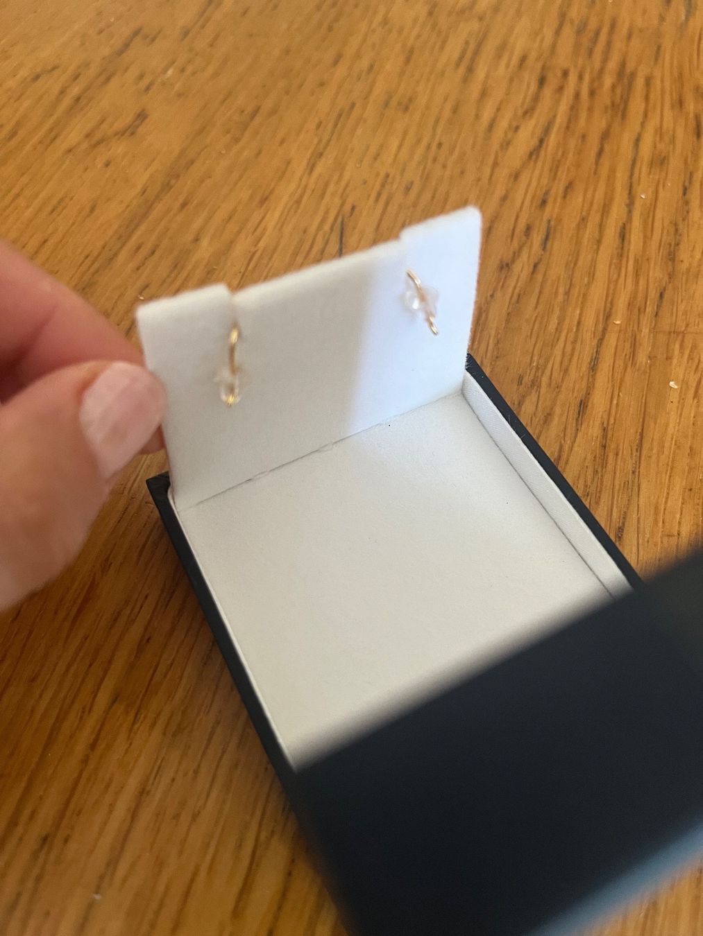 Orecchini pendenti & Orecchini a lobo: Pearl earrings in gold – Nuovo e nell'imballaggio originale da Bellevue venduto da utilisatratice 3