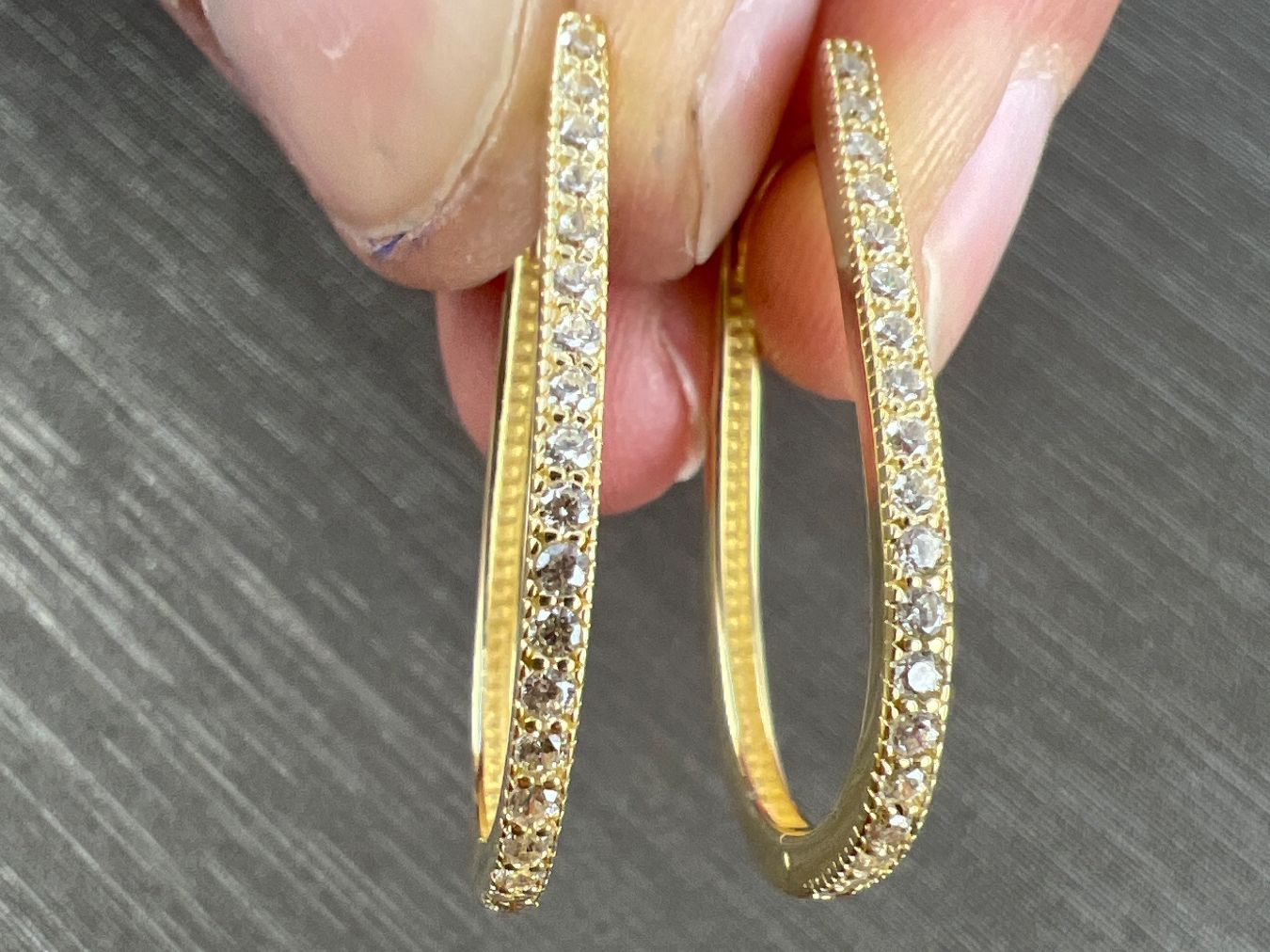 Orecchini pendenti & Orecchini a lobo: Creolen 585 Gold – Usato da Niederuzwil venduto da leo_8857