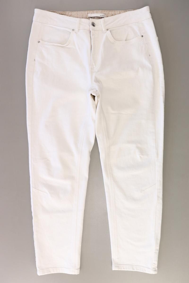 Jeans: Oui Straight Jeans Gr. 42 weiß – Usato da Neustadt an der Waldnaab venduto da SecondLifeFashion