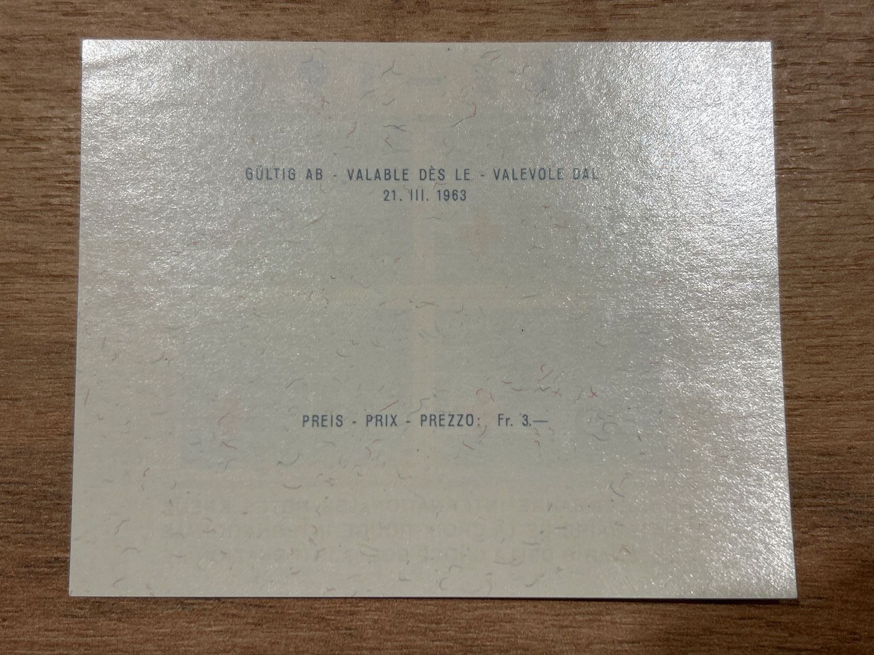 Tutti i francobolli: Briefmarke - Schweiz - Rotes Kreuz 1963- postfrisch – Nuovo (secondo la descrizione) da Villnachern venduto da RicardoMary 1