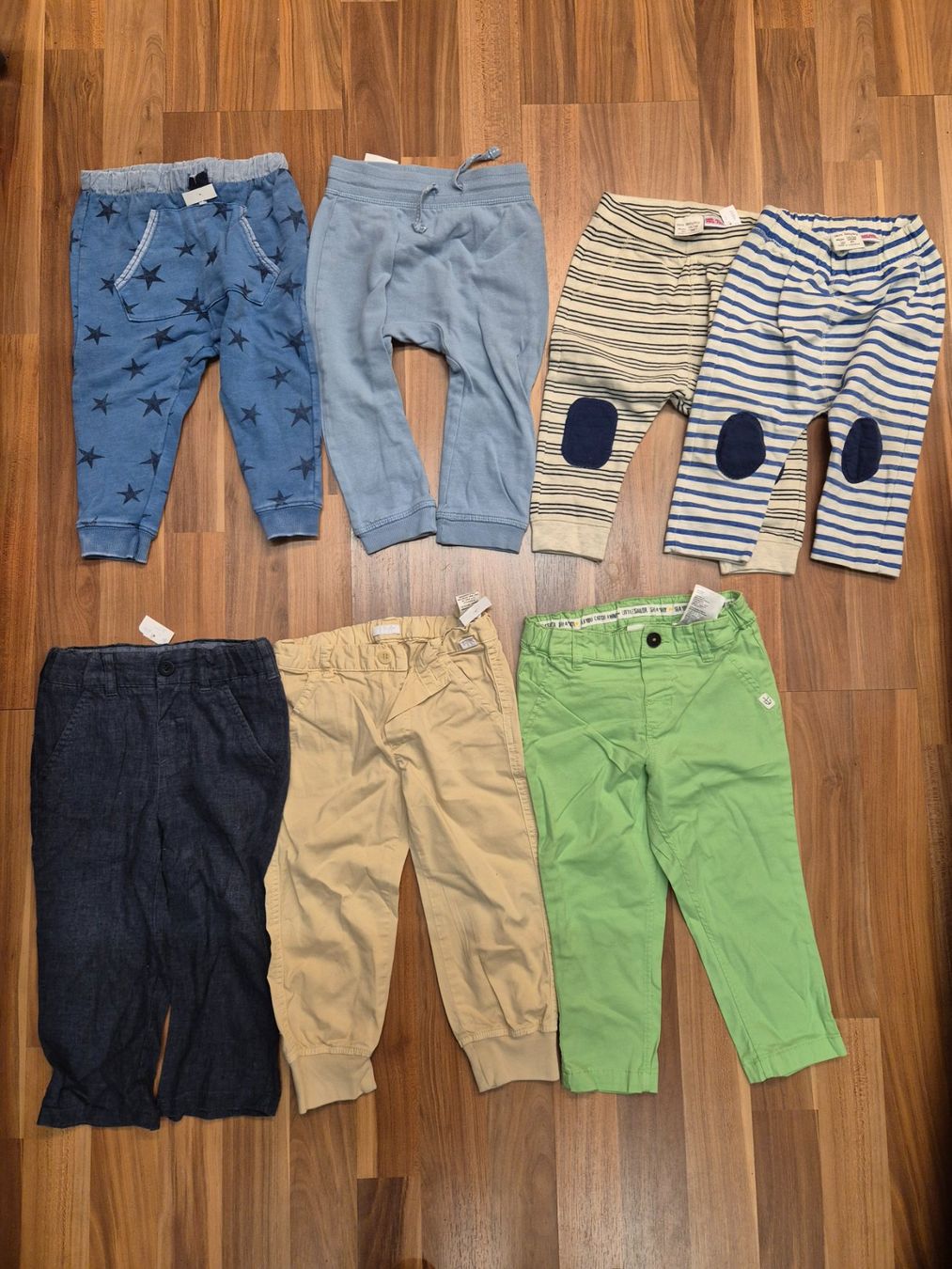 Hosen: Hose: 7er Set Grösse  86/92 Frühling K10 – Gebraucht aus Schwarzenburg von flamingo1970