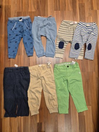 Hose: 7er Set Grösse  86/92 Frühling K10