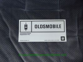 Oldsmobile Modellprogramm 1975/12 deutsch/französisch GM-Bie