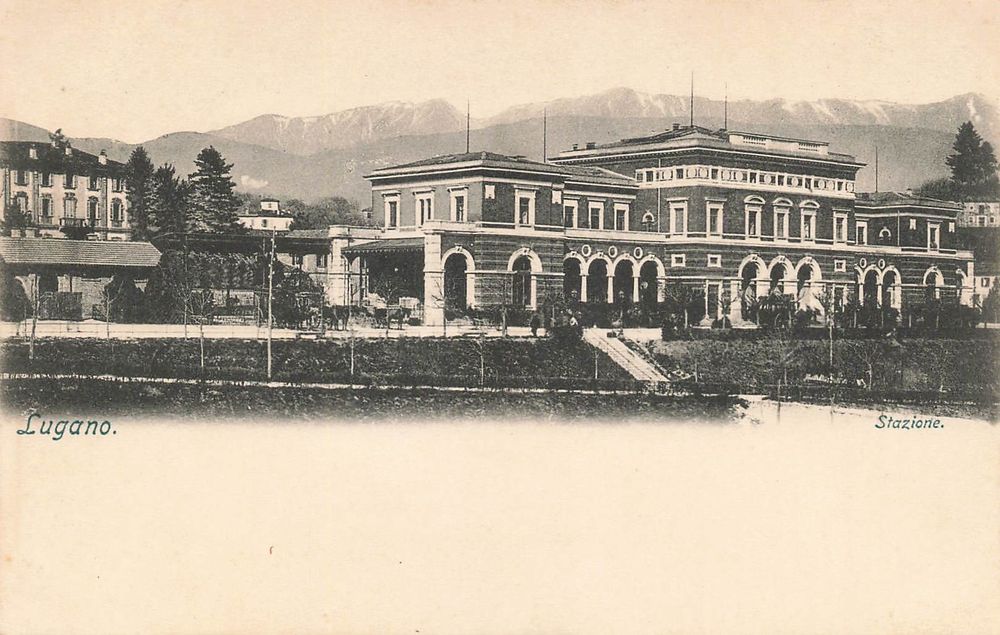 Lugano stazione Bahnhof Kaufen auf Ricardo