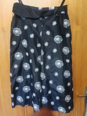 Evelin Brandt Culotte Hose Seide Gr.M