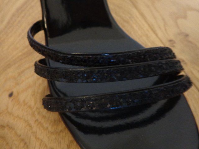 Scarpe da donna: 2 schwarze Sandalen mit transparentem Absatz – Nuovo (secondo la descrizione) da Büsingen venduto da aue_2mh6 4