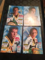 HC Fribourg-Gottéron - 4xhandsignierte alte Autogrammkarten
